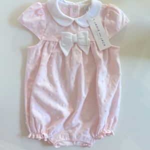 NWT Janie and Jack Pink Bubble Outfit size 3-6mo